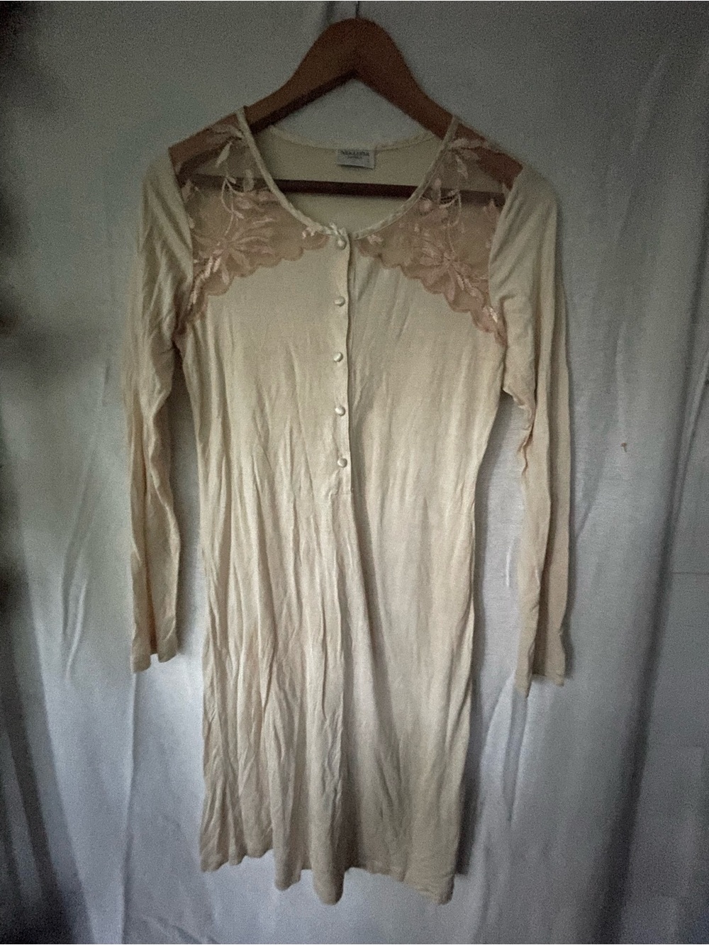 La Perla Malizia Ivory Lace nightgown Italy Size 2 US 6